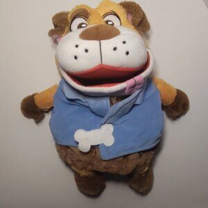 Tummy Stuffers Plush Dog Pajama Holder Storage Stuffed Animal Jay@Play
